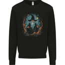 A Wise Old Wizard Fantasy Mens Sweatshirt Jumper Black
