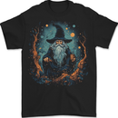A Wise Old Wizard Fantasy Mens T-Shirt 100% Cotton BLACK