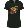 A Witch Kiss Halloween Womens Wider Cut T-Shirt Black