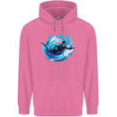 A Woman Scuba Diver Female Diving Mens 80% Cotton Hoodie Azelea