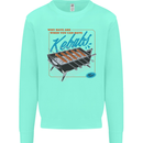 Abs Kebabs Funny Gym Overweight Fat Kids Sweatshirt Jumper Peppermint