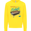 Abs Kebabs Funny Gym Overweight Fat Kids Sweatshirt Jumper Yellow