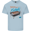 Abs Kebabs Funny Gym Overweight Fat Kids T-Shirt Childrens Light Blue
