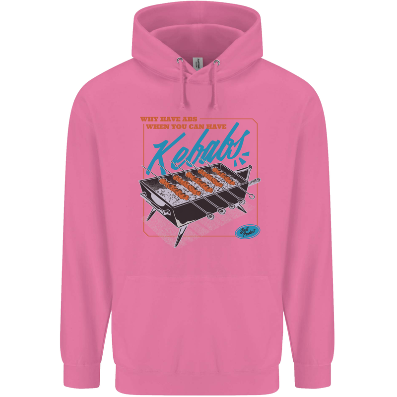 Abs Kebabs Funny Gym Overweight Fat Mens 80% Cotton Hoodie Azelea