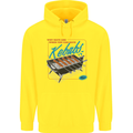 Abs Kebabs Funny Gym Overweight Fat Mens 80% Cotton Hoodie Yellow