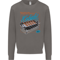 Abs Kebabs Funny Gym Overweight Fat Mens Sweatshirt Jumper Charcoal