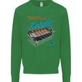 Abs Kebabs Funny Gym Overweight Fat Mens Sweatshirt Jumper Irish Green