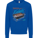 Abs Kebabs Funny Gym Overweight Fat Mens Sweatshirt Jumper Royal Blue