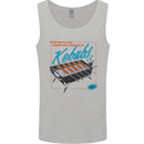 Abs Kebabs Funny Gym Overweight Fat Mens Vest Tank Top Sports Grey