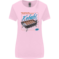 Abs Kebabs Funny Gym Overweight Fat Womens Wider Cut T-Shirt Light Pink