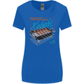 Abs Kebabs Funny Gym Overweight Fat Womens Wider Cut T-Shirt Royal Blue