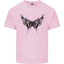 Abstract Butterfly Kids T-Shirt Childrens Light Pink
