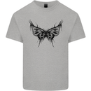Abstract Butterfly Kids T-Shirt Childrens Sports Grey