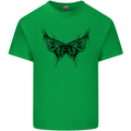 Abstract Butterfly Mens Cotton T-Shirt Tee Top Irish Green