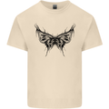 Abstract Butterfly Mens Cotton T-Shirt Tee Top Natural