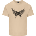 Abstract Butterfly Mens Cotton T-Shirt Tee Top Sand