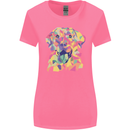 Abstract Labrador Dog Womens Wider Cut T-Shirt Azalea
