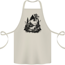 Abstract Outdoors Camping Bushcraft Hiking Trekking Cotton Apron 100% Organic Natural
