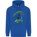 Abstract Tortoise Tree Childrens Kids Hoodie Royal Blue