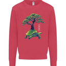 Abstract Tortoise Tree Kids Sweatshirt Jumper Heliconia