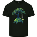 Abstract Tortoise Tree Kids T-Shirt Childrens Black