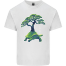 Abstract Tortoise Tree Kids T-Shirt Childrens White