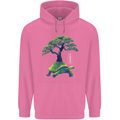 Abstract Tortoise Tree Mens 80% Cotton Hoodie Azelea