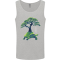 Abstract Tortoise Tree Mens Vest Tank Top Sports Grey
