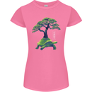 Abstract Tortoise Tree Womens Petite Cut T-Shirt Azalea