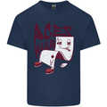 Aces High Funny Poker Weed Cannabis Pot Mens Cotton T-Shirt Tee Top Navy Blue