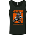Adrenaline Dirt Motocross MotoX Dirt Bike Mens Vest Tank Top Black