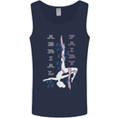 Aerial Fairy Silks Gymnastics Acrobatics Mens Vest Tank Top Navy Blue