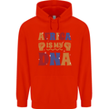 Africa is My DNA Juneteenth Black Lives Matter Childrens Kids Hoodie Bright Red