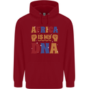 Africa is My DNA Juneteenth Black Lives Matter Childrens Kids Hoodie Red