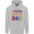 Africa is My DNA Juneteenth Black Lives Matter Childrens Kids Hoodie Sports Grey