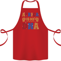 Africa is My DNA Juneteenth Black Lives Matter Cotton Apron 100% Organic Red