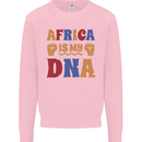 Africa is My DNA Juneteenth Black Lives Matter Kids Sweatshirt Jumper Light Pink