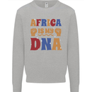 Africa is My DNA Juneteenth Black Lives Matter Kids Sweatshirt Jumper Sports Grey
