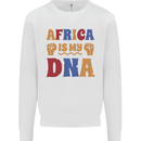 Africa is My DNA Juneteenth Black Lives Matter Kids Sweatshirt Jumper White