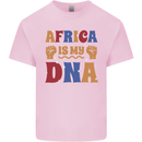 Africa is My DNA Juneteenth Black Lives Matter Kids T-Shirt Childrens Light Pink