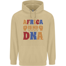 Africa is My DNA Juneteenth Black Lives Matter Mens 80% Cotton Hoodie Sand