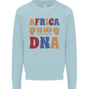 Africa is My DNA Juneteenth Black Lives Matter Mens Sweatshirt Jumper Light Blue