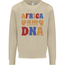 Africa is My DNA Juneteenth Black Lives Matter Mens Sweatshirt Jumper Sand