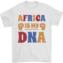 Africa is My DNA Juneteenth Black Lives Matter Mens T-Shirt 100% Cotton White