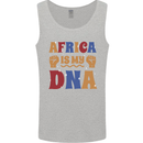 Africa is My DNA Juneteenth Black Lives Matter Mens Vest Tank Top Sports Grey