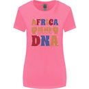 Africa is My DNA Juneteenth Black Lives Matter Womens Wider Cut T-Shirt Azalea