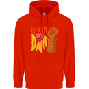 Africa is in My DNA Juneteenth Black Lives Matter Childrens Kids Hoodie Bright Red