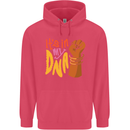 Africa is in My DNA Juneteenth Black Lives Matter Childrens Kids Hoodie Heliconia