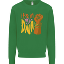 Africa is in My DNA Juneteenth Black Lives Matter Kids Sweatshirt Jumper Irish Green