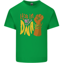 Africa is in My DNA Juneteenth Black Lives Matter Kids T-Shirt Childrens Irish Green